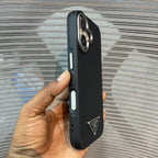 LogoLuxe Leather iPhone 17 Series Case