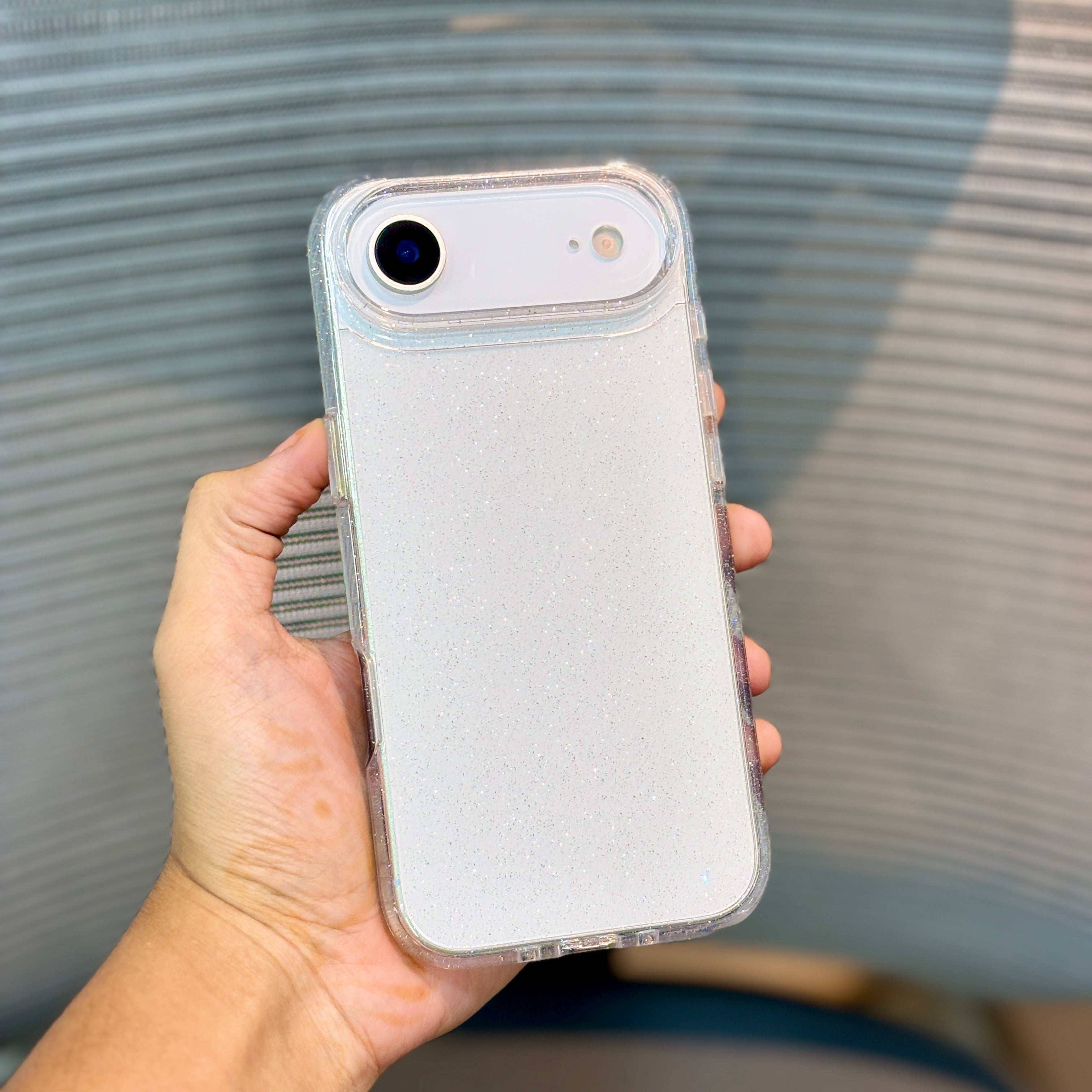 Protective Apple iPhone Back Cover - Crystalé Shimmer iPhone 17 Air Case - Style 2