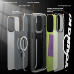 Protective Apple iPhone Back Cover - Youngkit Colorful Series Case Anti-Drop Magsafe for iPhone 13 Pro Max - Style 5
