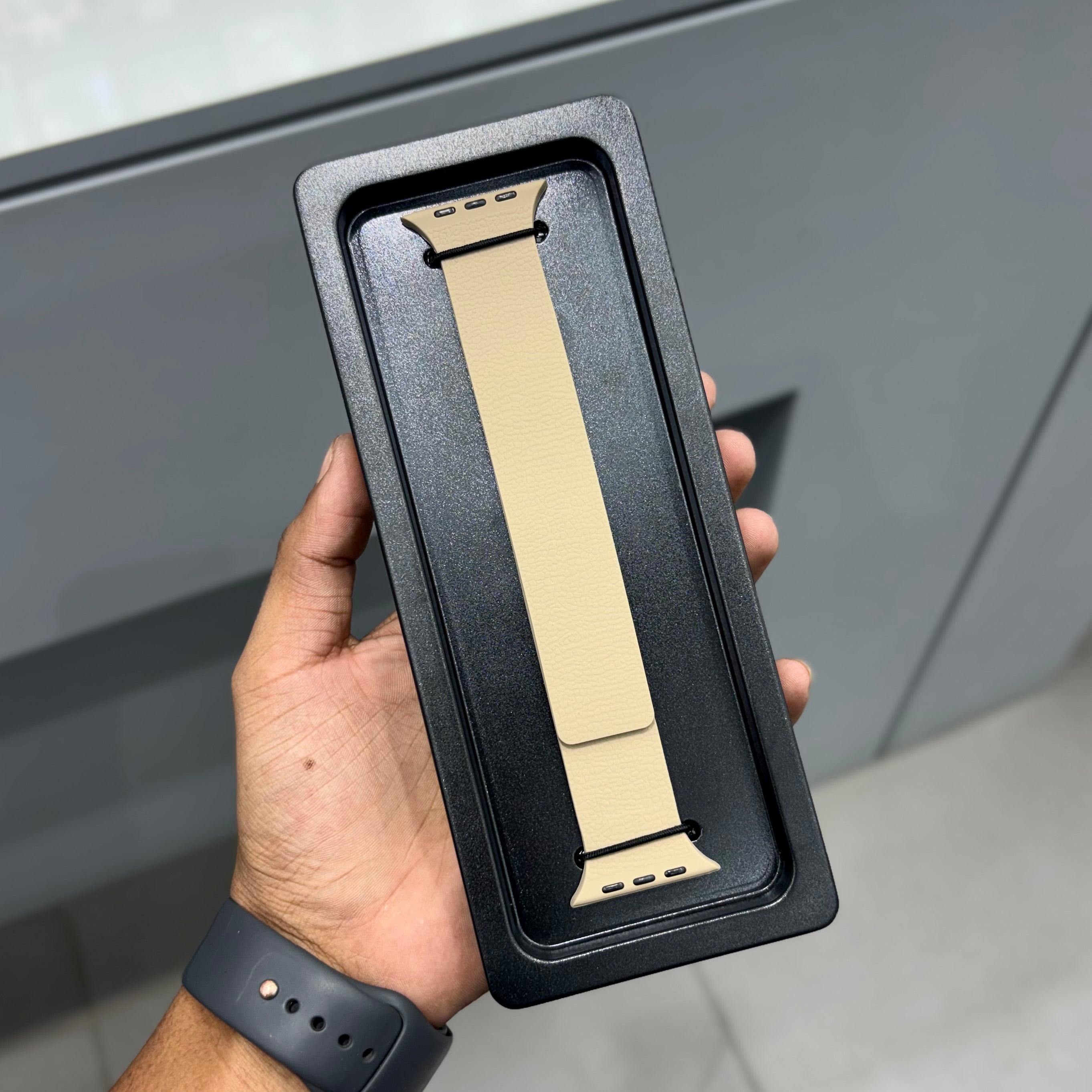 MAG LOOP STRAP - BEIGE ( No. 2283 ) Mobile Case by CoverMeUp