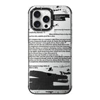 Protective Apple iPhone Back Cover - Youngkit Art Series Shakespeare Designer Matte Finish Case for iPhone 16 Pro Max