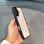 Protective Apple iPhone Back Cover - ClearGuard Black Border iPhone Case - Style 2