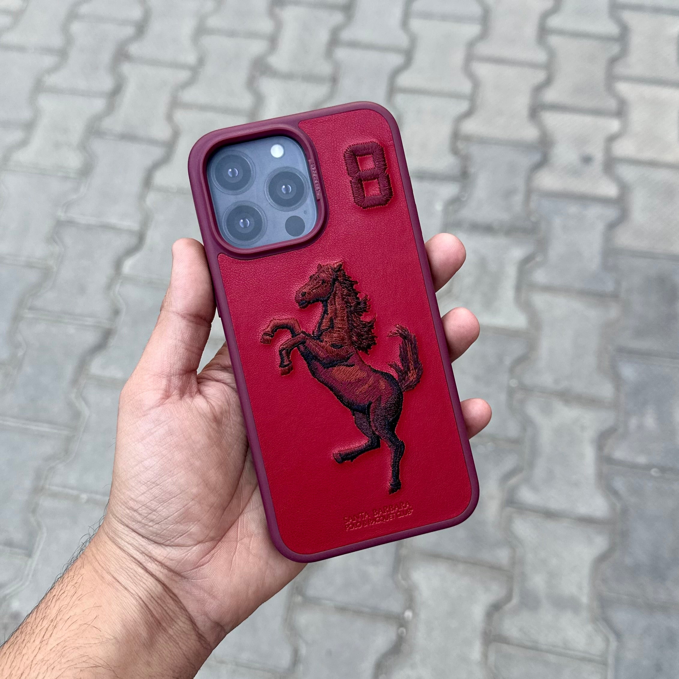 Santa Barbara Boris- Red ( No. bored ) Mobile Case by CoverMeUp