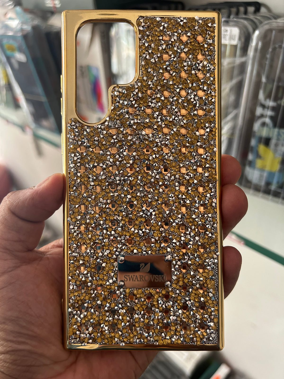 Glittery Crystal Cases for Samsung Galaxy S22 Ultra