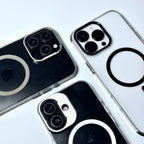Protective Apple iPhone Back Cover - MetalArc Clear MagSafe iPhone Case - Style 4