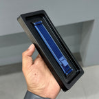 TRI LOOP STRAP - BLACK BLUE ( No. 3329 ) Mobile Case by CoverMeUp - Style 2