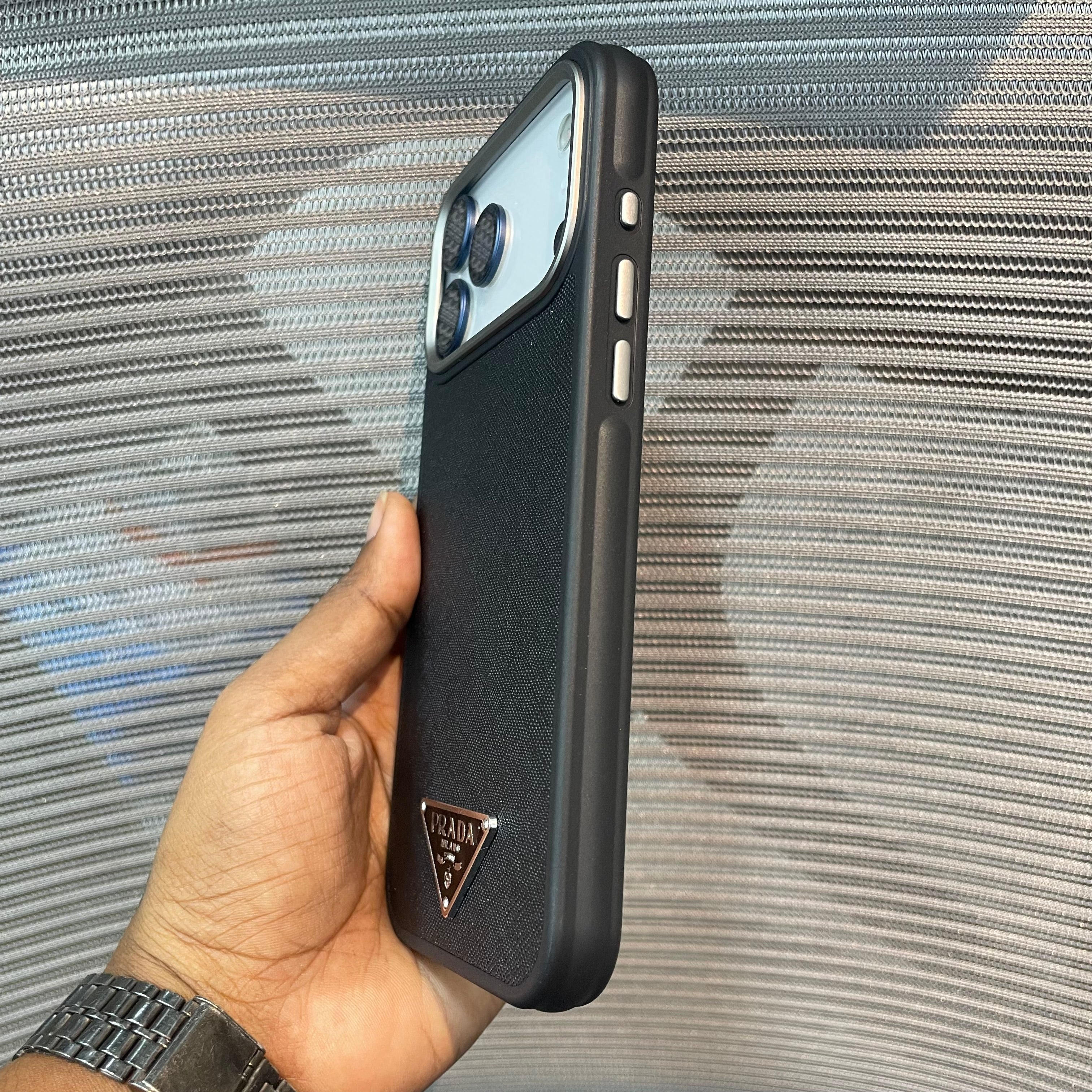 LogoLuxe Leather iPhone 17 Series Case