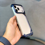 Protective Apple iPhone Back Cover - ShowCase Metal Bumper Stand iPhone 17 Pro Max Case - Style 3