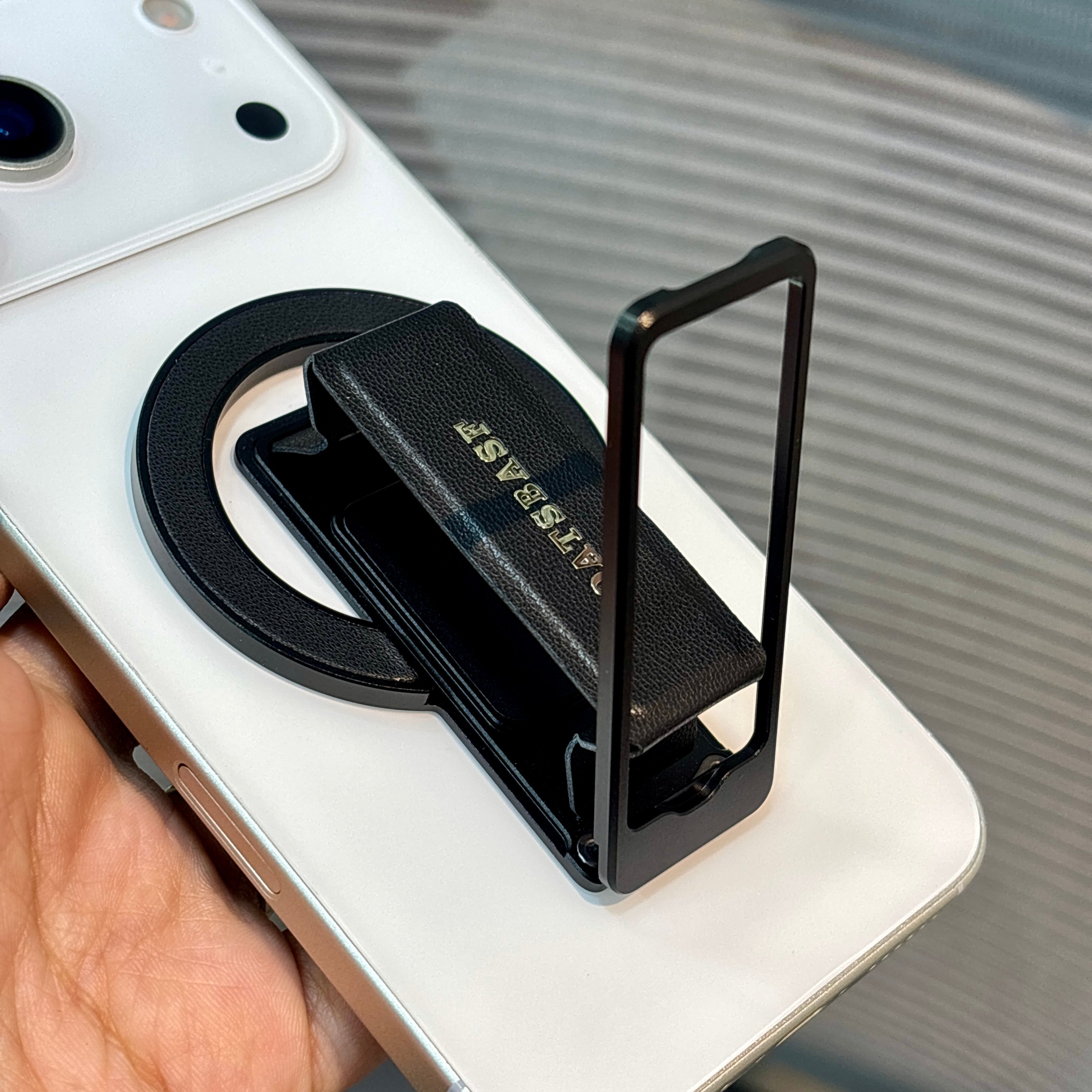 MagHold Metal Magnetic Phone Stand Mobile Case by CoverMeUp - Style 6