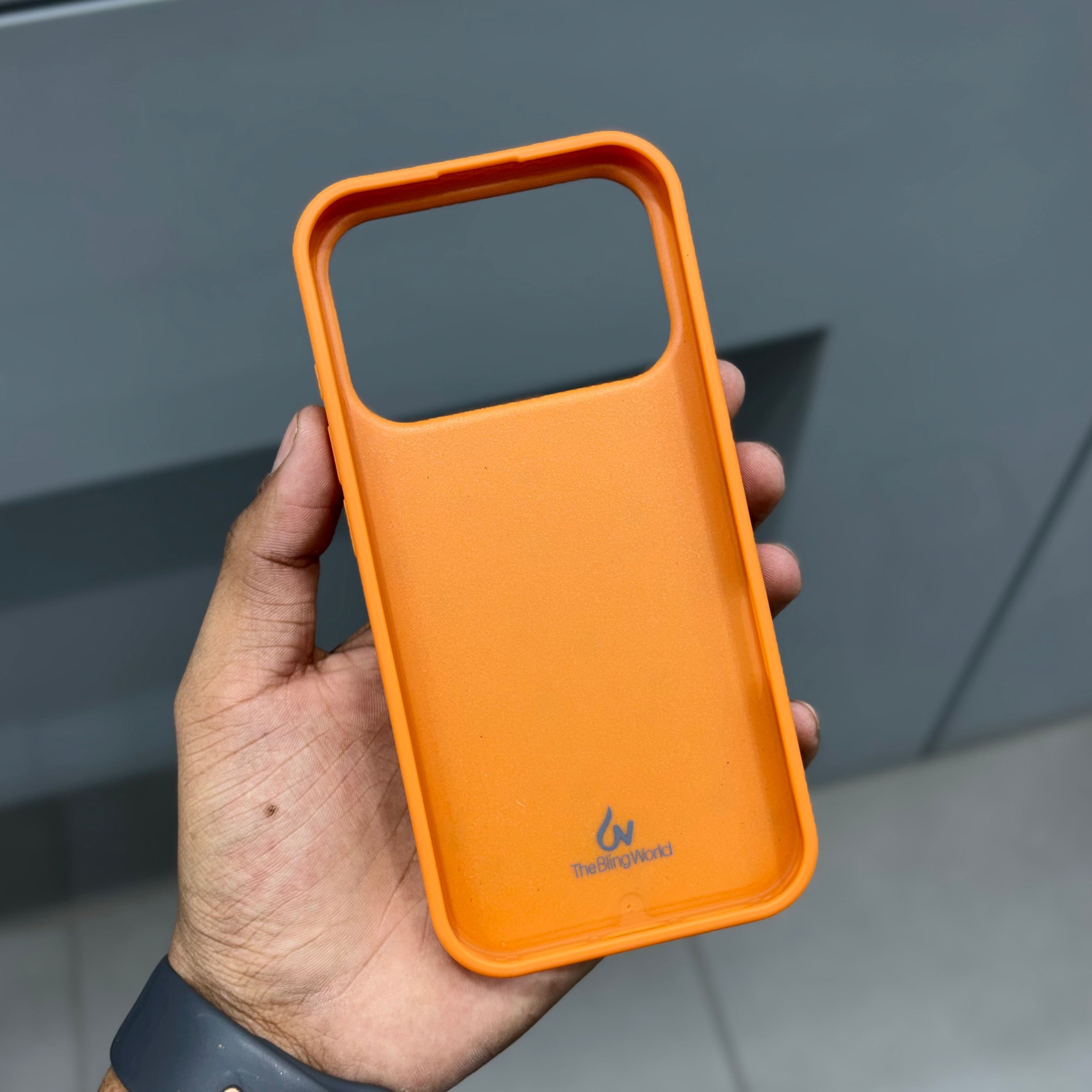BLING WORLD DIMO CASE - ORANGE ( No. 2370 )