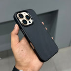 NY JOY CARBON CASE WITH MAGSAFE - BLACK ( No. 2828 ) Mobile Case by CoverMeUp - Style 2