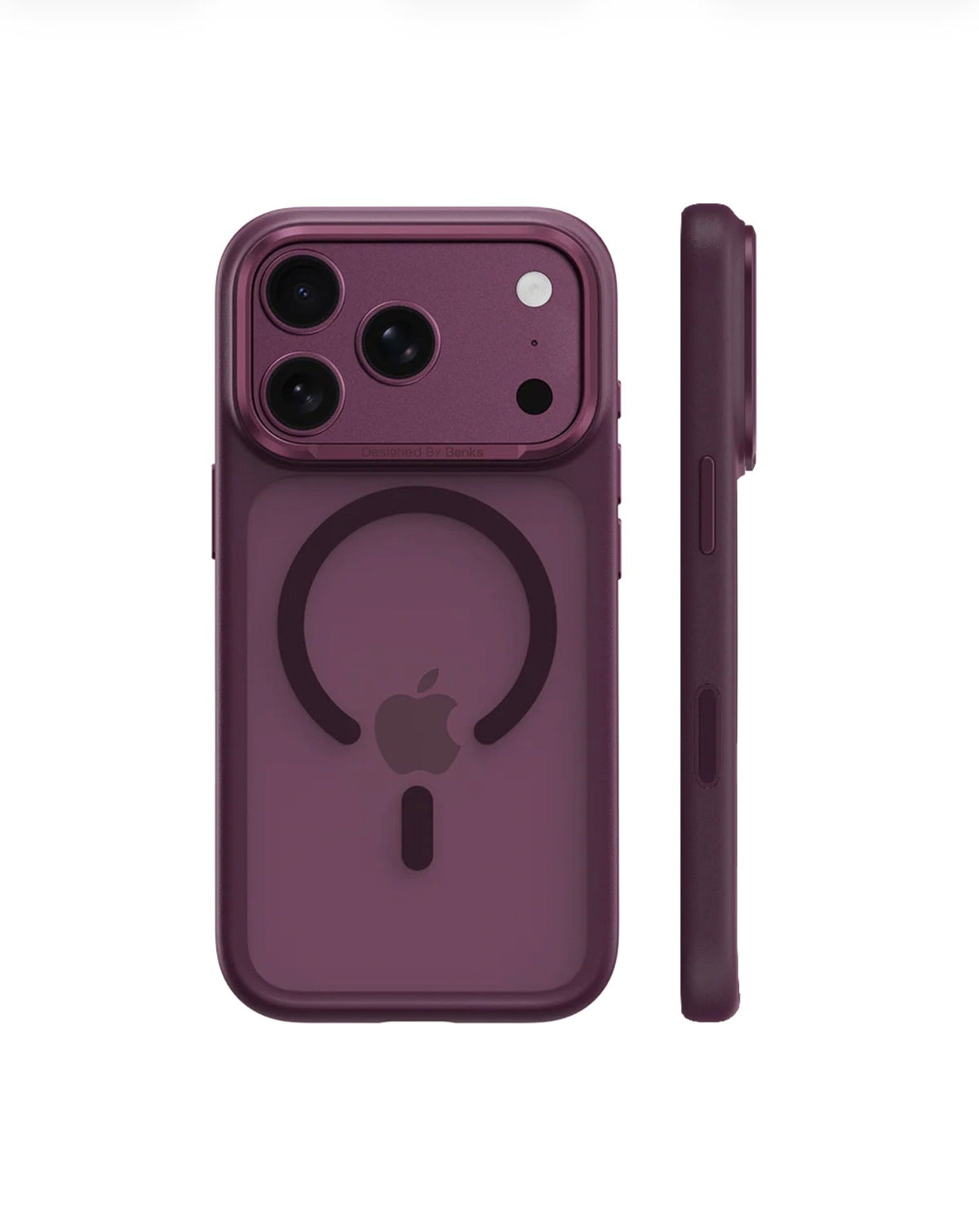 Benks MIST Magnetic Case for iPhone 17/18 Pro & Pro Max - iPhone 17 Pro / 18 Pro - Burgundy
