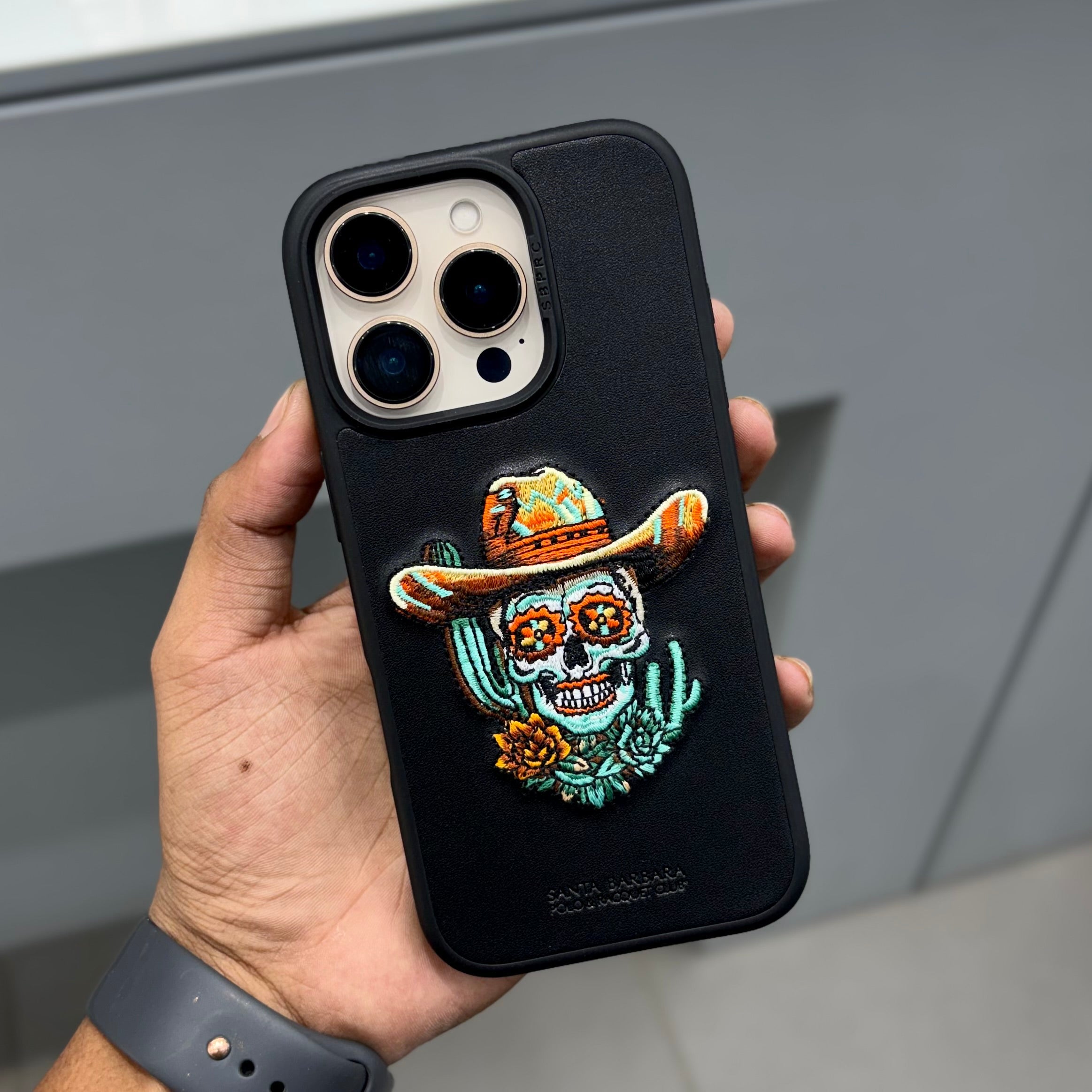 SANTA BARBARA HIRAM - Black ( No. 2299 ) Mobile Case by CoverMeUp