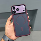 NY E CLASS FROSTED MAGSAFE CASE WINE RED ( No. 3827 )