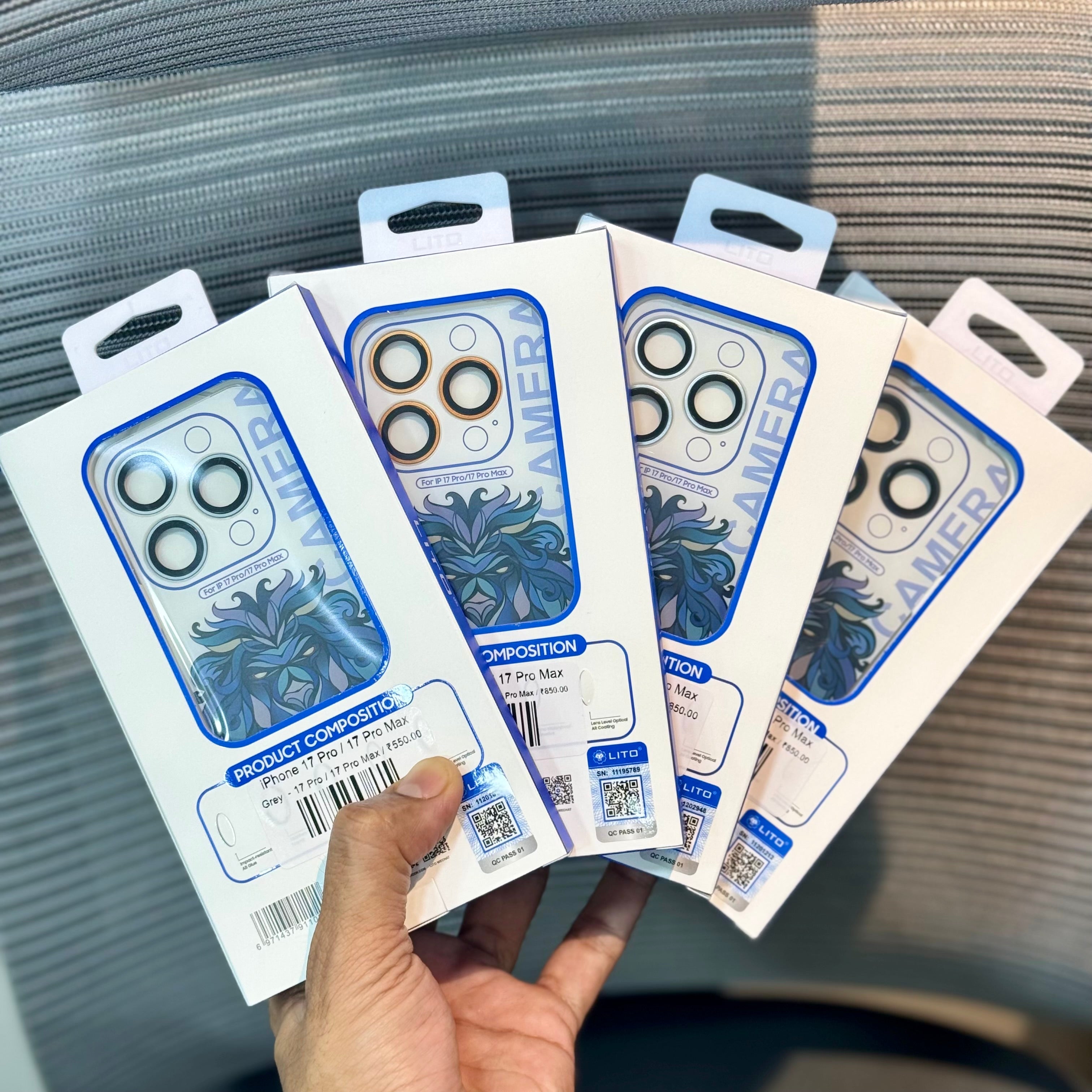 LITO SlimGuard Camera Rings for iPhone 17 Series