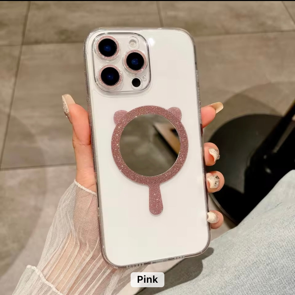 Protective Apple iPhone Back Cover - BlingHalo MagSafe iPhone Case - Style 6