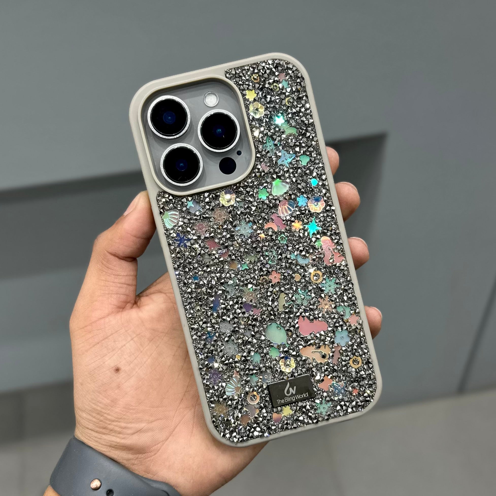 THE BLING WORLD CASE - GREY ( No. 2917 )