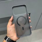 NY FROSTED SIDE SOFT CASE - GREY ( No. 2736 )