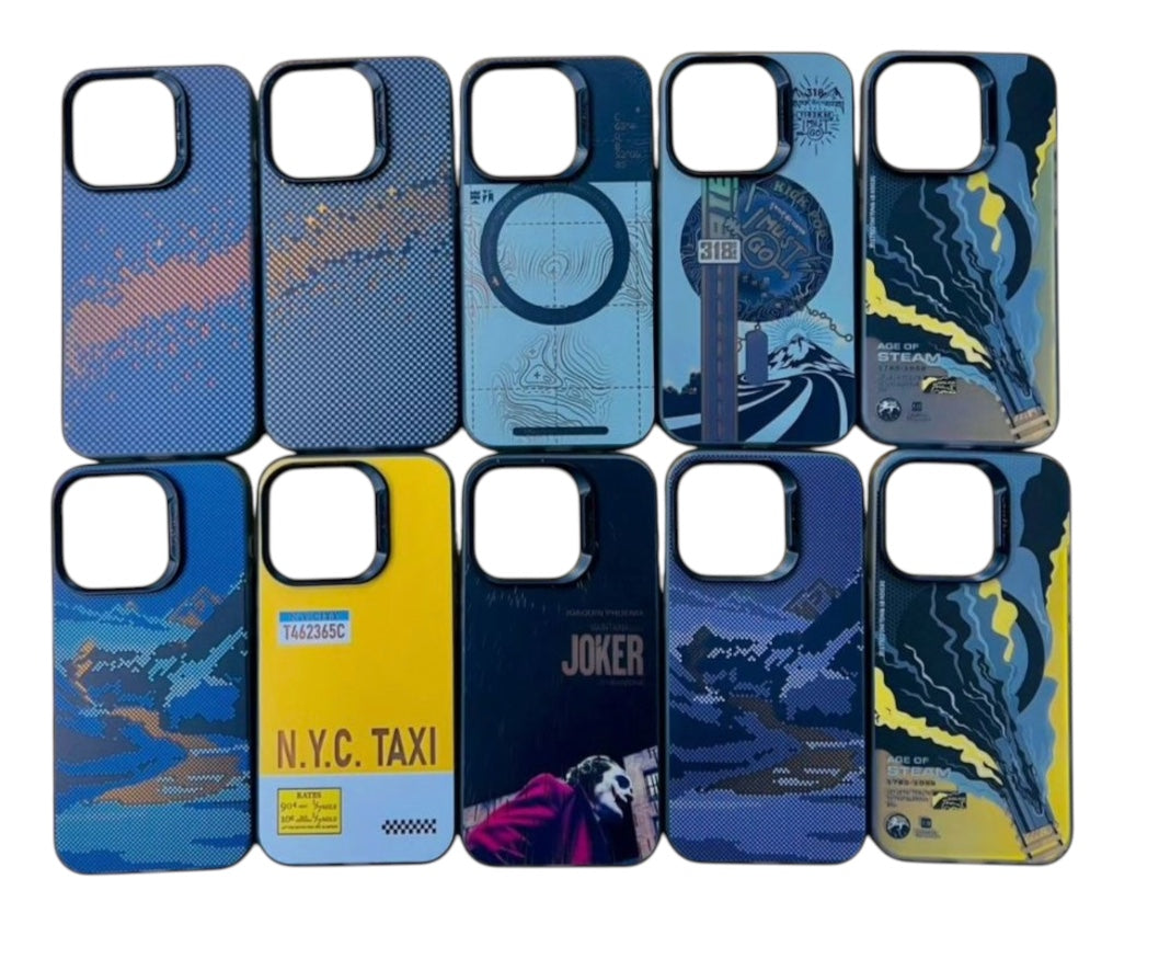 Mountain Design Matte Texture Case for iPhone 16