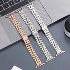 LuxeForge Metal Apple Watch Band