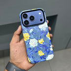 ONEGIF FLORAL EMPRESS EDITION MAGSAFE CASE - BLUE 2.0 ( No. 2691 ) Mobile Case by CoverMeUp - Style 2