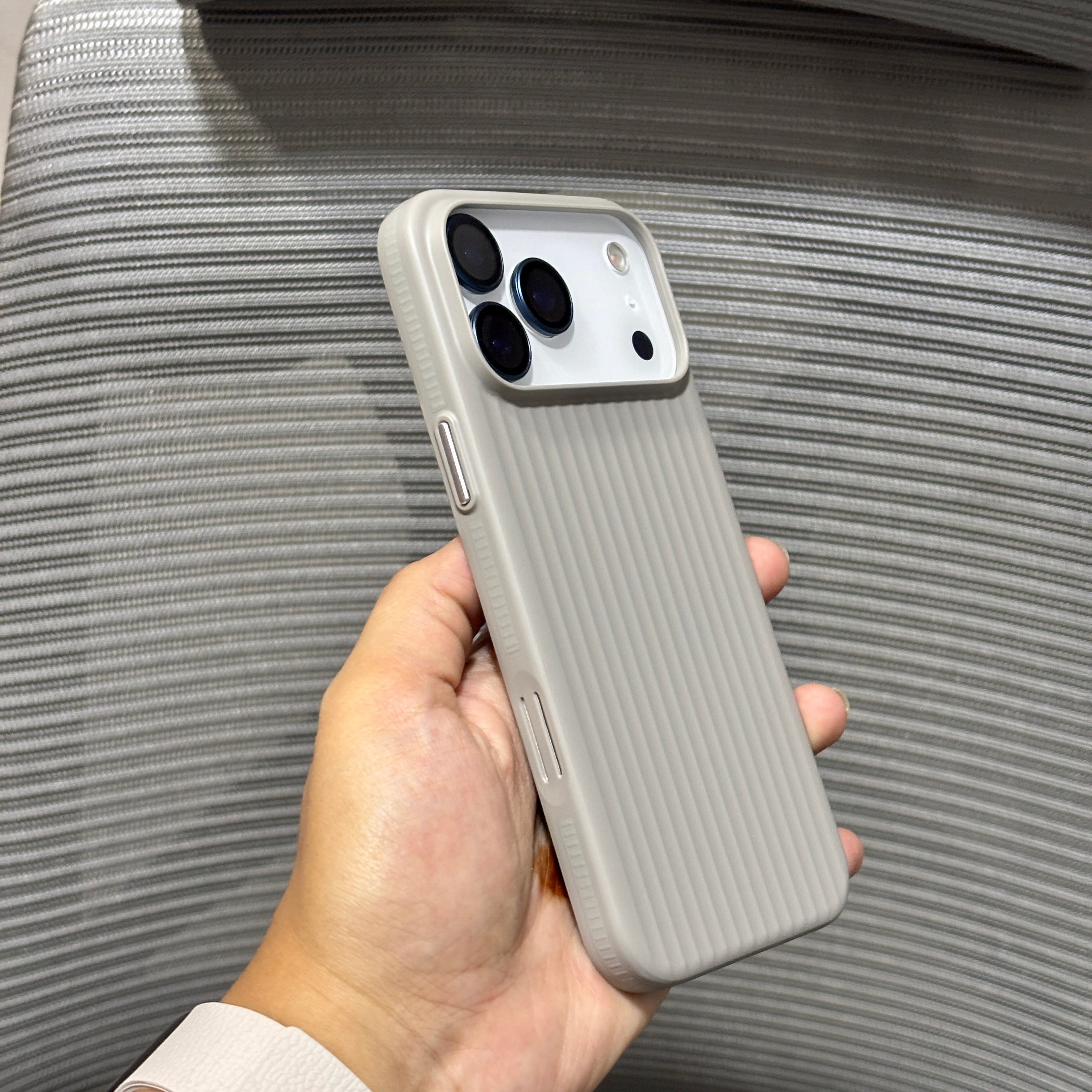 Protective Apple iPhone Back Cover - StripeTouch MagSafe iPhone 17 Pro Case - Style 2
