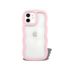 Minimals : Curvy Pink Mobile Case by CoverMeUp - Style 5
