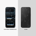 GRIPP 360° Privacy Tempered Glass for Apple iPhone 17 Pro