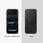 GRIPP Matte Privacy Tempered Glass for Apple iPhone 17 Pro