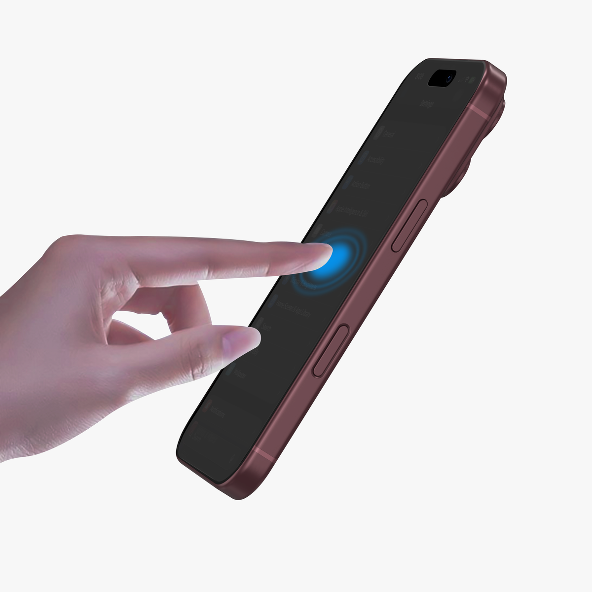 GRIPP Matte Privacy Tempered Glass for Apple