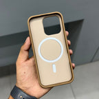 MAGSNAP CASE - BROWN ( No. 2374 ) Mobile Case by CoverMeUp - Style 3
