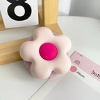 Floral Design MagSafe Pop Socket (Baby Pink)