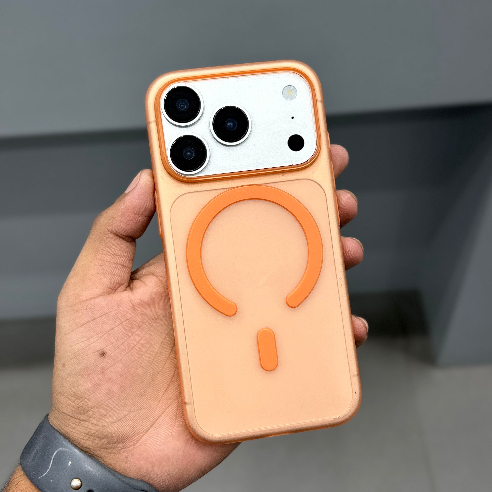 CMAQ AIR SKIN MAGSAFE CASE - ORANGE ( No. 3972 )