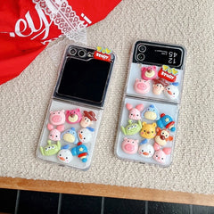 Cute Toy Story Hard Case for Samsung Galaxy Z Flip & Fold Series