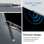 Samsung Galaxy S24 Ultra One Tap Metal Ring MagFit Hard Shell Back Cover Case Mobile Case by CoverMeUp - Style 3