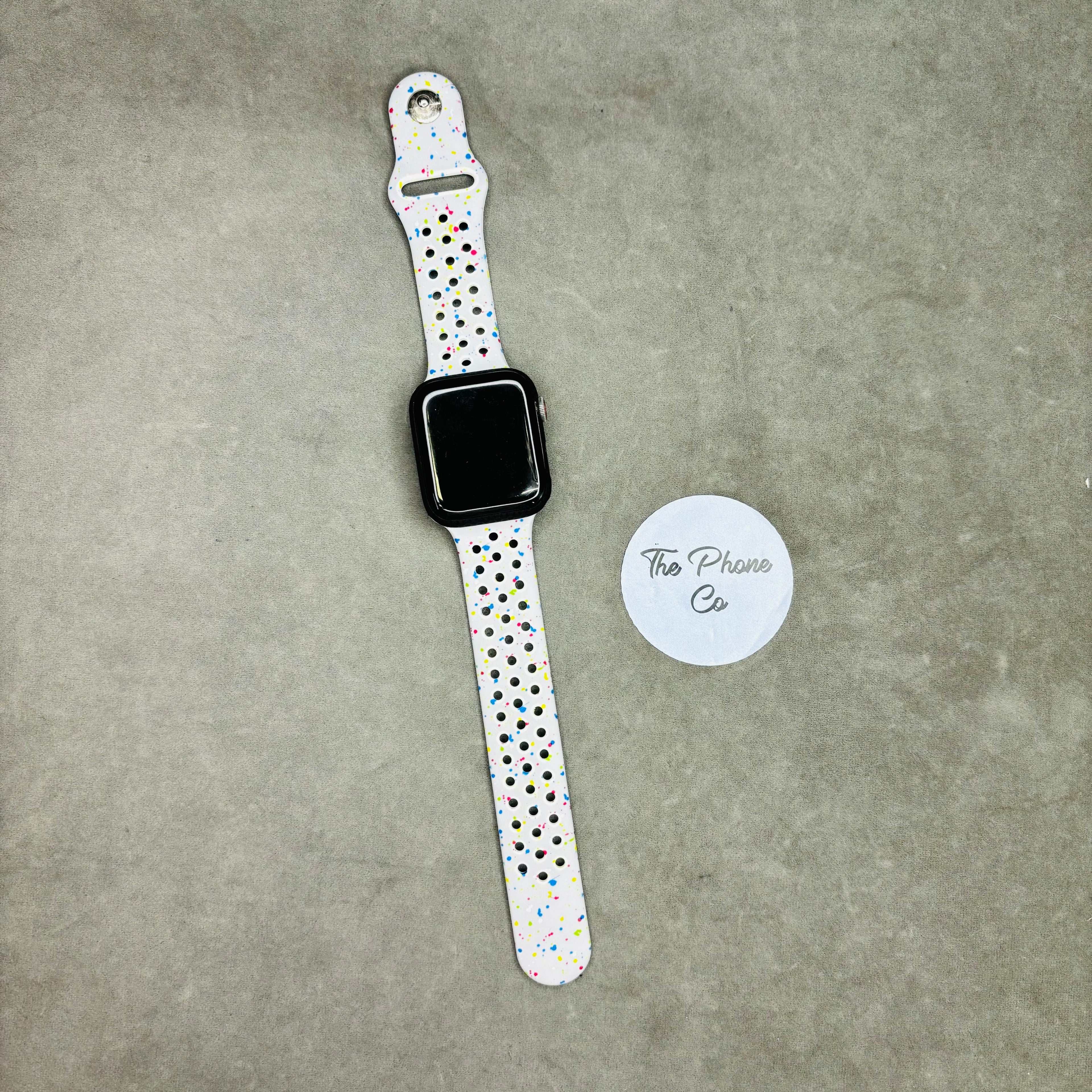 Silicone Sports Apple Watch Strap