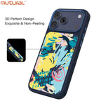 3D Silicon Designer iPhone Case for iPhone 17 Pro Max (Navy Blue)