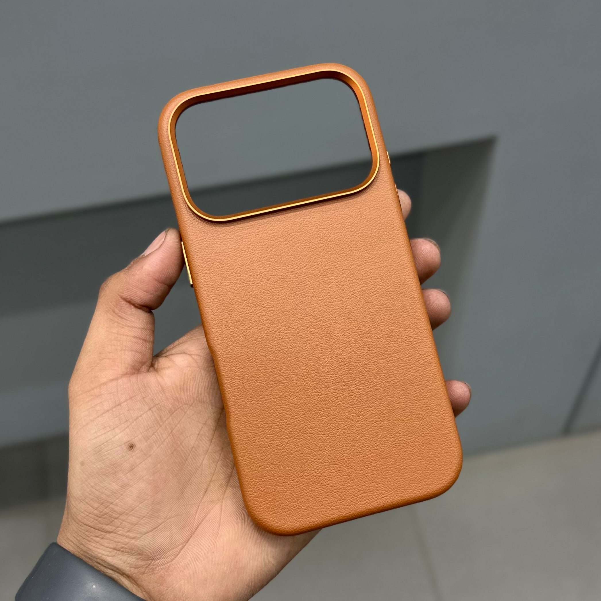 JTP LEATHER MAGSAFE CASE - BROWN ( No. 3030 )