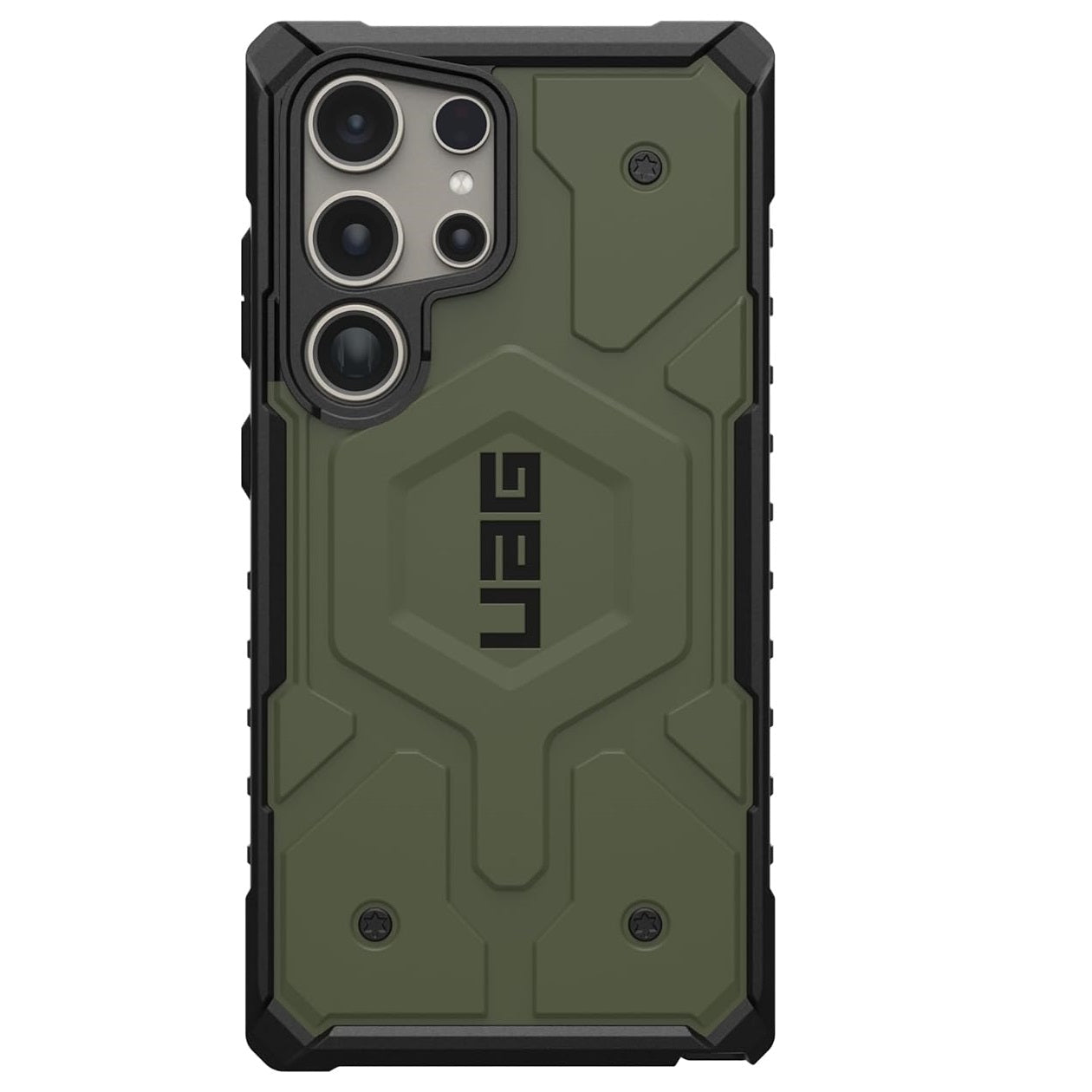 Samsung Galaxy S25 Ultra Pathfinder Series Ragged Armor Protective MagSafe Case - Green Mobile Case by CoverMeUp