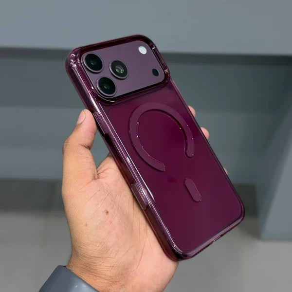 CMAQ PRISM PRO MAGSAFE CASE - WINE RED FOR IPHONE