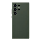 Samsung Galaxy S24 Ultra Leather Case Slim Profile - Green Mobile Case by CoverMeUp