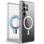 Samsung Galaxy S25 Ultra Shockproof Clear Magsafe Case - Transparent Mobile Case by CoverMeUp