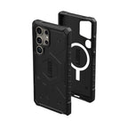 Samsung Galaxy S24 Ultra Pathfinder Series Ragged Armor Protective MagSafe Case - Black Mobile Case by CoverMeUp - Style 2