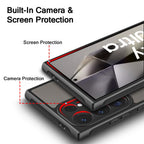 Samsung Galaxy S24 Ultra Smoke Shockproof Slim Back Cover - Smoke Black Mobile Case by CoverMeUp - Style 5