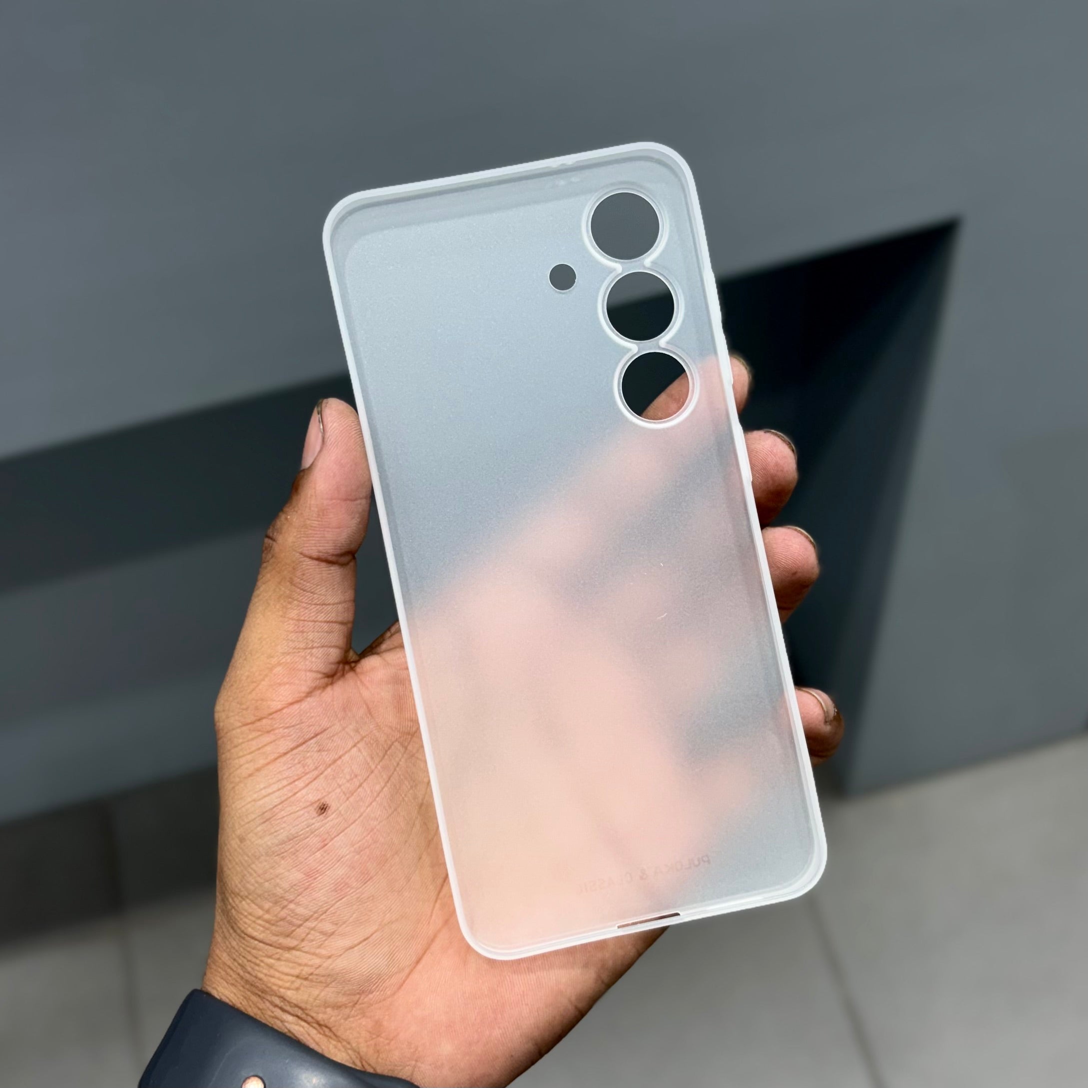 PULOKA AIR SKIN - SAMSUNG - WHITE ( No. 2587 ) Mobile Case by CoverMeUp - Style 4