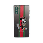 3D Embroidery Leather Back Case Compatible with Samsung Galaxy NOTE 10 Mobile Case by CoverMeUp