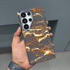 FREE AIR CARBON WAVE - BROWN 2.0 ( No. 3120 ) Mobile Case by CoverMeUp