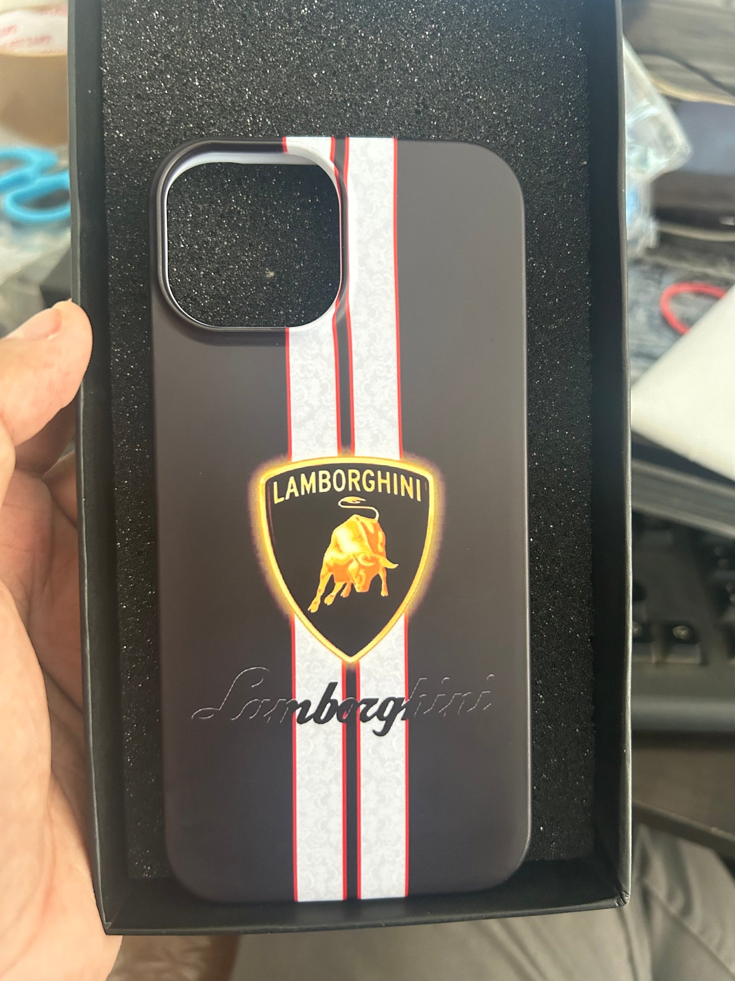 CAR BRAND LOGO LINER PC CASE FOR IPHONE