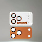 Protective Apple iPhone Back Cover - HALOSURE Metal Camera Lens Protector - iPhone 17 Series - Style 7