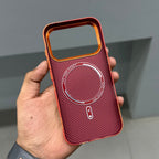 LUXO MAGSAFE CASE - ORANGE JO CHECK ( No. 3584 )